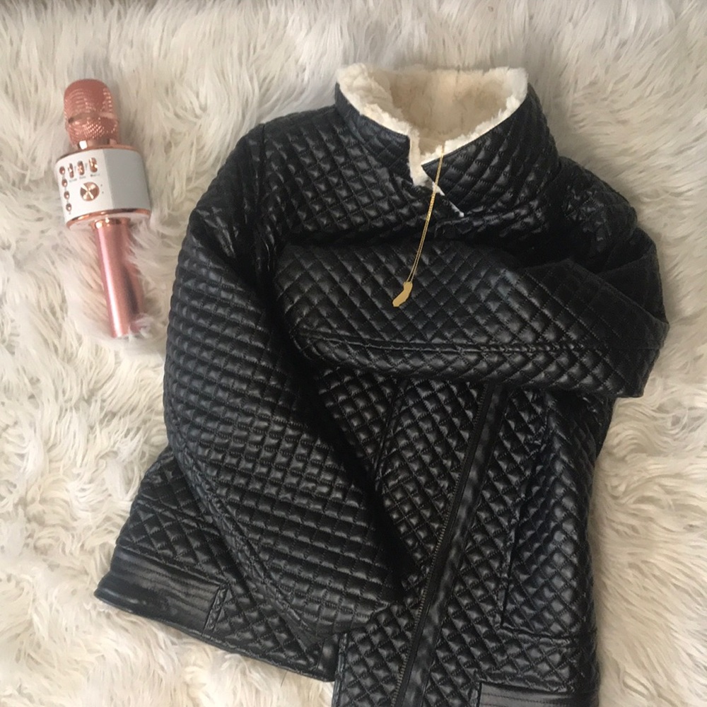 Beautiful faux leather jacket